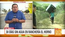 Ranchería El Horno (La Guajira) llevaba 30 días sin agua potable