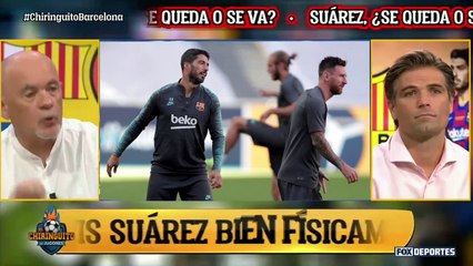 ¿Suárez está 'aferrado' a quedarse en Barcelona con el apoyo de Messi?: EXCLUSIVO El Chiringuito