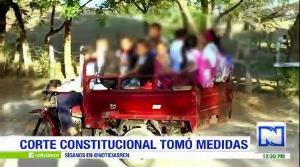 Alcaldía de Santa Bárbara de Pinto deberá garantizar transporte escolar digno