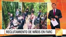 Abusos y reclutamiento de menores en las Farc