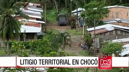 Controversia por litigio territorial entre Chocó y Antioquia