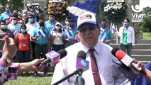 Homenaje a los héroes nicaragüenses que derrotaron a los filibusteros