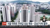 서울 아파트 전셋값 상승 계속…강남구 9억 돌파