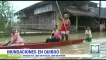 Dieciséis barrios inundados en Quibdó