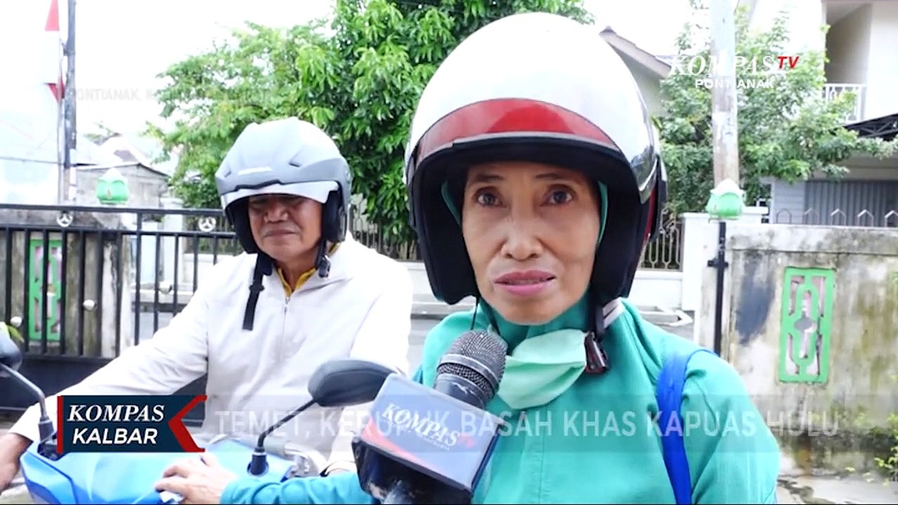 Rasakan Lezatnya Temet, Kuliner Kerupuk Basah Khas Kapuas Hulu