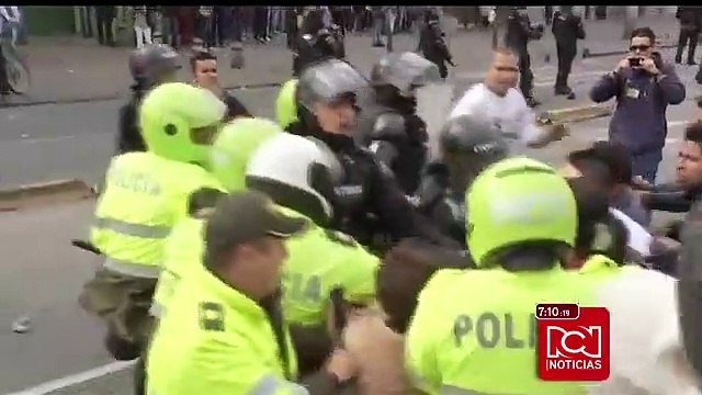 Los mensajes desde el petrismo en medio de disturbios en Transmilenio