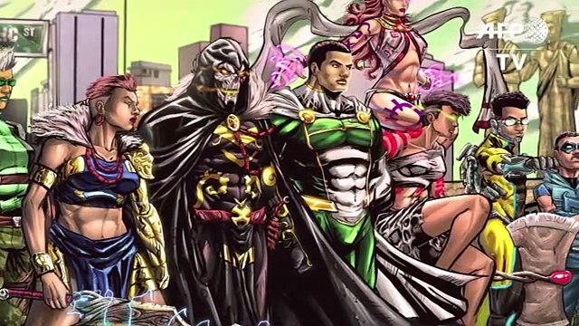 Dibujantes nigerianos crean sus propios héroes en comic