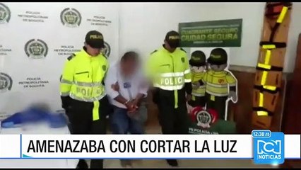 Capturan en Bogotá a un hombre se hacía pasar por funcionario de Codensa