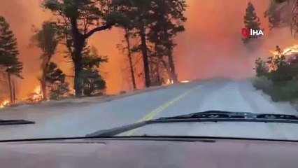California'daki yangınlar nedeniyle San Francisco'da gökyüzü turuncuya büründü