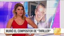 Murió el compositor del éxito Thriller de Michael Jackson