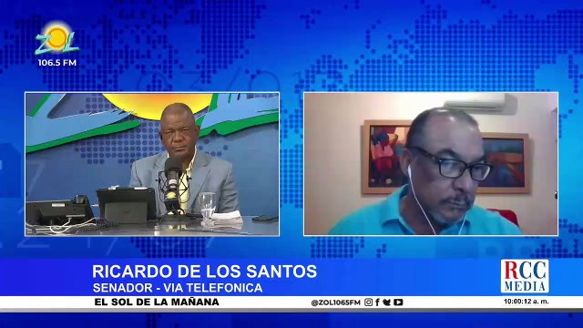 Ricardo de los Santos, Senador comenta evaluación para la escogencia de los miembros de la JCE