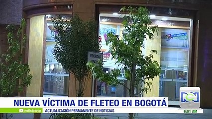Fleteros asesinaron a policía en Bogotá