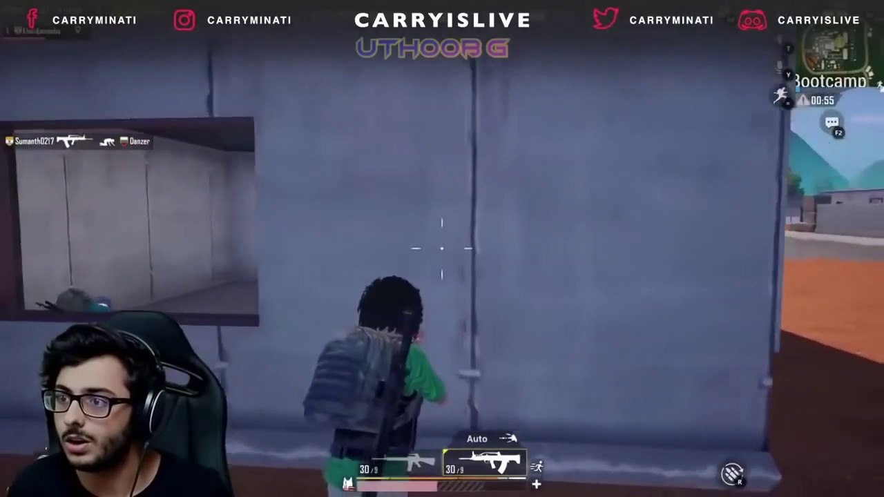 carryminati funniest deaths ever - pubg funny highlights