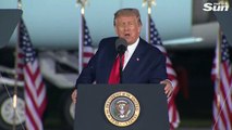 Trump discusses Nobel Peace Prize nomination at Michigan rally