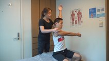 Five positions to help you release tension while working from home: advice from a physiotherapist