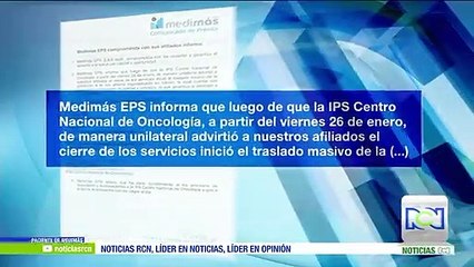 Queja por traslado de pacientes con cáncer a red alterna