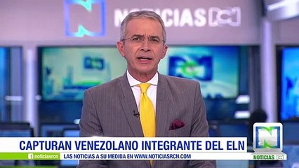 Capturan en Boyacá a ciudadano venezolano que haría parte del ELN