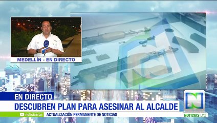 Policía descubre un quinto plan para atentar contra el alcalde de Medellín, Federico Gutiérrez
