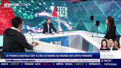 Sarah-Diane Eck (Surprise) et Taïg Khris (France Digitale): La France Digitale Day - 10/09