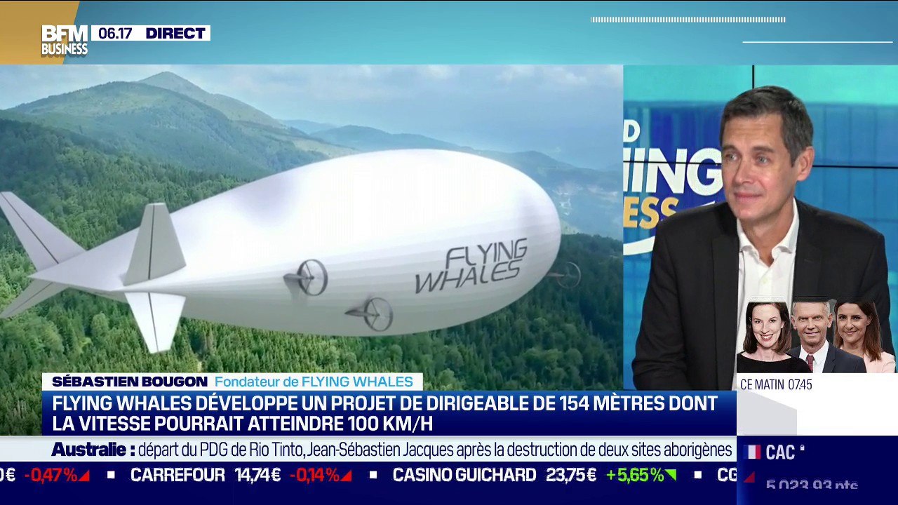 Le dirigeable Flying Whales transportera des marchandises lourdes pour le fret ou les transports exceptionnels