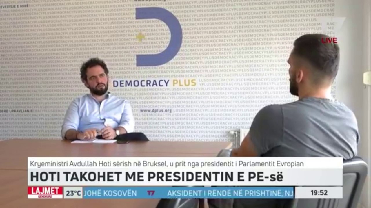 Hoti takohet me presidentin e PE-së