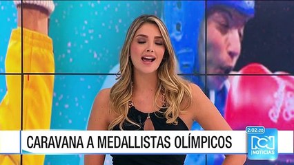 Télécharger la video: Antioquia les rindió un gran homenaje a los medallistas olímpicos