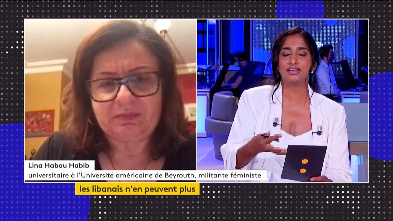 "C'est 'surréel', hallucinant", les Libanais face au nouvel incendie dans le port de Beyrouth