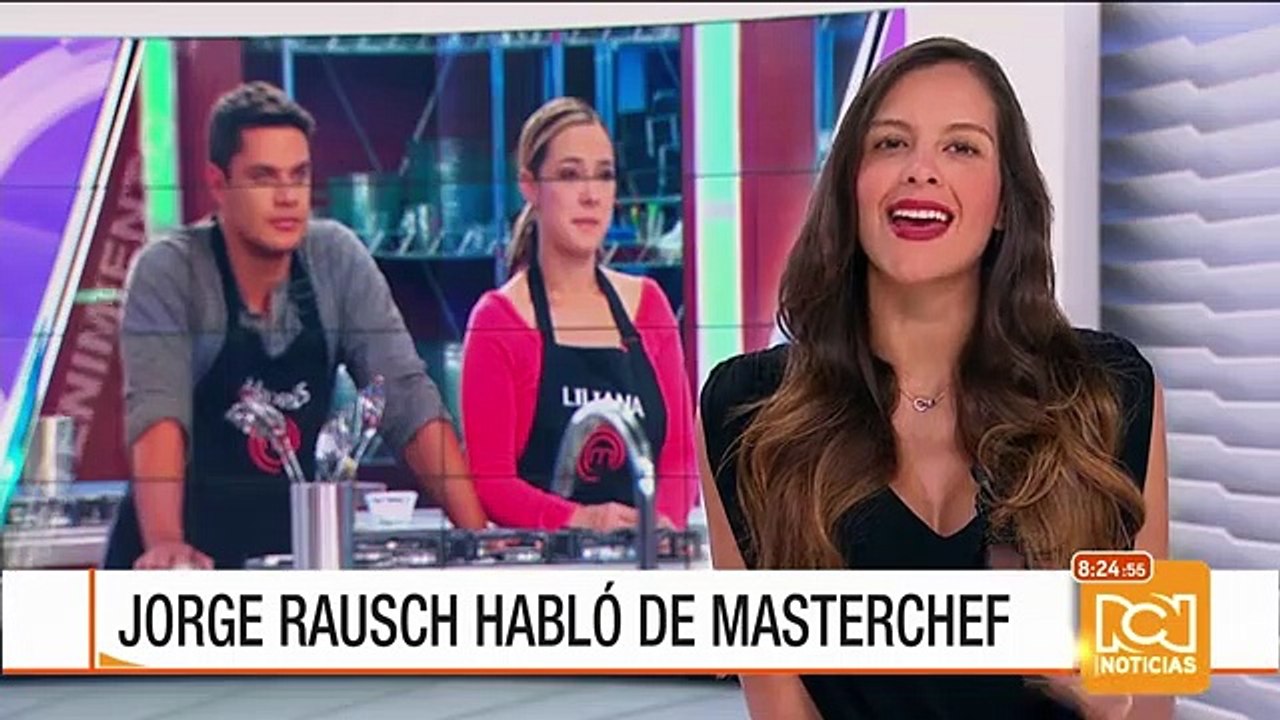 "La competencia cada día se pone más fuerte": Jorge Rausch sobre MasterChef