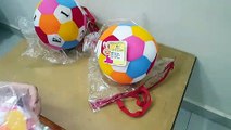 Unboxing and review of funzoo toy soft ball for kids fun