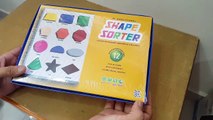 Unboxing and review of Ratna's Shape Sorting Toys for gift