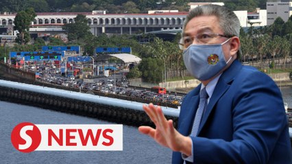 Video herunterladen: Health Minister: Govt looking at fully reopening M'sia-S'pore in January