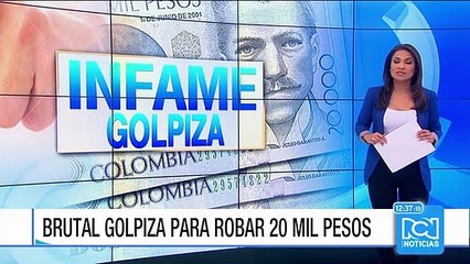 Brutal golpiza a una mujer en un intento de robo en Antioquia