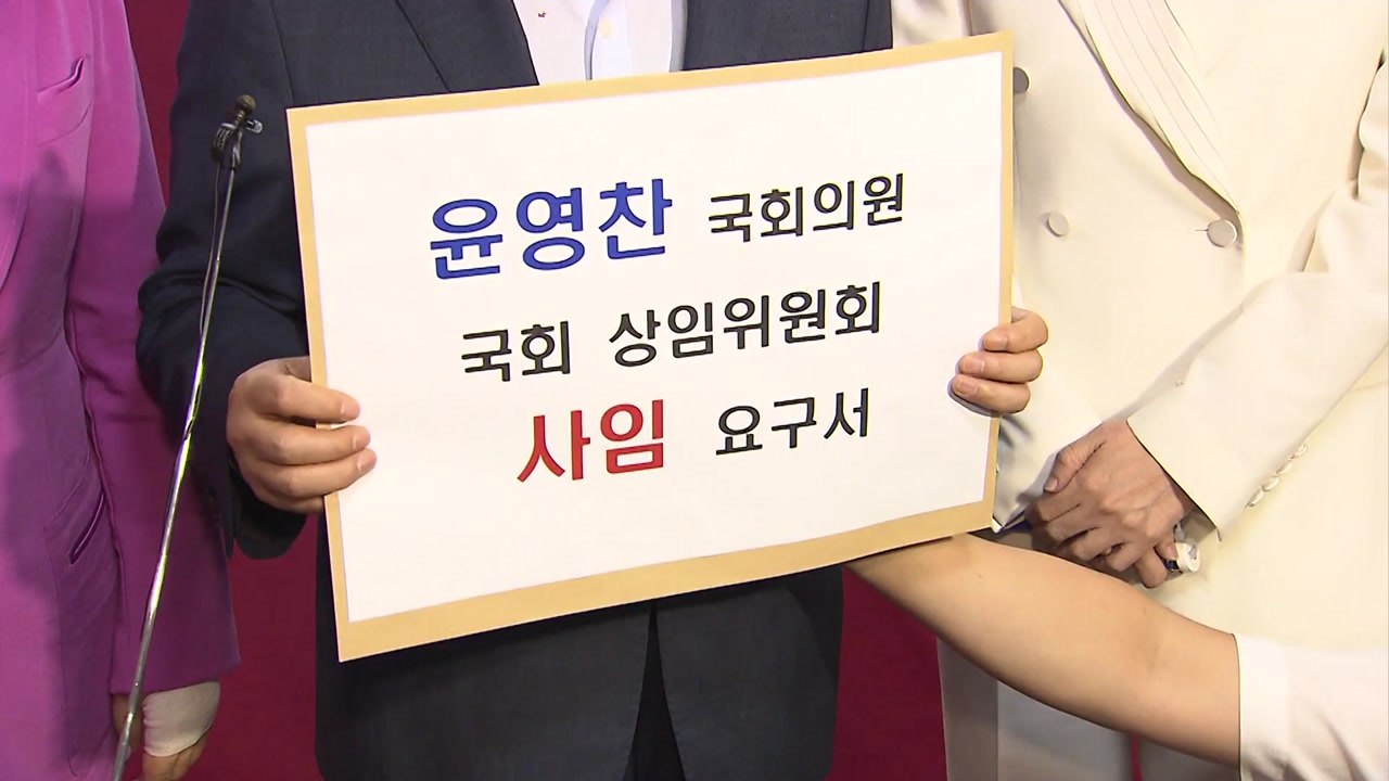 국민의힘, '카카오 압박 문자' 윤영찬 사보임 요청 / YTN