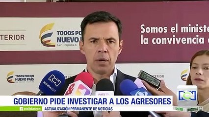 Gobierno solicitó investigar a los agresores de miembros del partido Farc