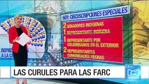 Las Farc recibirán 10 curules en Congreso y guerrilleros 90% de un salario mínimo