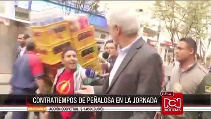 Día sin carro "atropellado" para Peñalosa en las calles de Bogotá