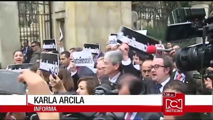 "Ni con las Cortes ni con la Fiscalía, el Ejecutivo conspira": Presidente Santos