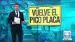 ¡Ojo! Pico y Placa en Bogotá regresa este martes 9 de enero