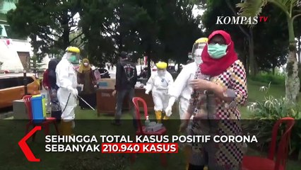 Update Corona 11 September 2020, Total 210.940 Positif, 150.217 Sembuh, 8.544 Meninggal
