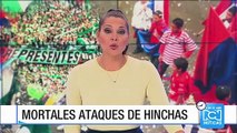 Mortales ataques entre presuntos hinchas del fútbol