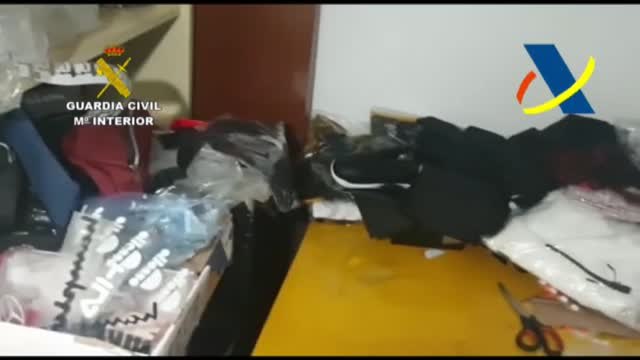 Intervenidos más de 14.000 artículos falsificados de marcas de lujo