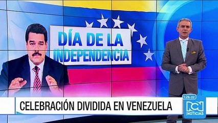 Dividida, Venezuela celebra 205 años de independencia