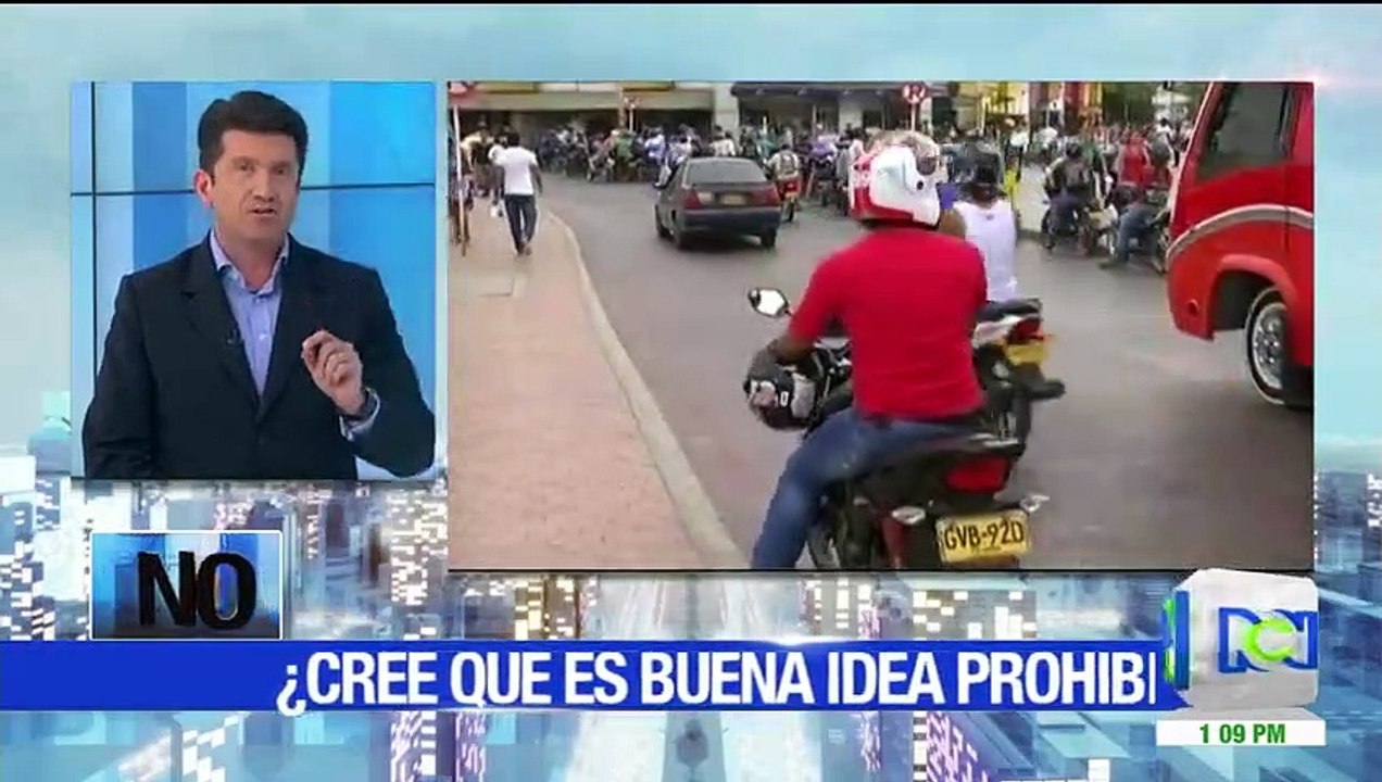 ¿Cree que es buena idea prohibir los parrilleros en las motos para mejorar la seguridad?