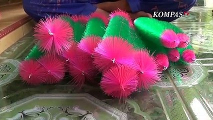 Inspiratif! Penyandang Disabilitas Ubah Limbah Jadi Untung