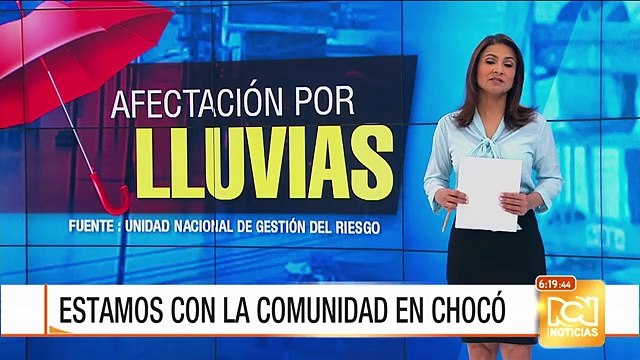 Nosotros no hemos recibido nada : damnificada por inundaciones en Condoto