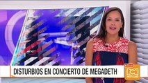 Disturbios ocasionan cancelación de concierto de Megadeth en Paraguay