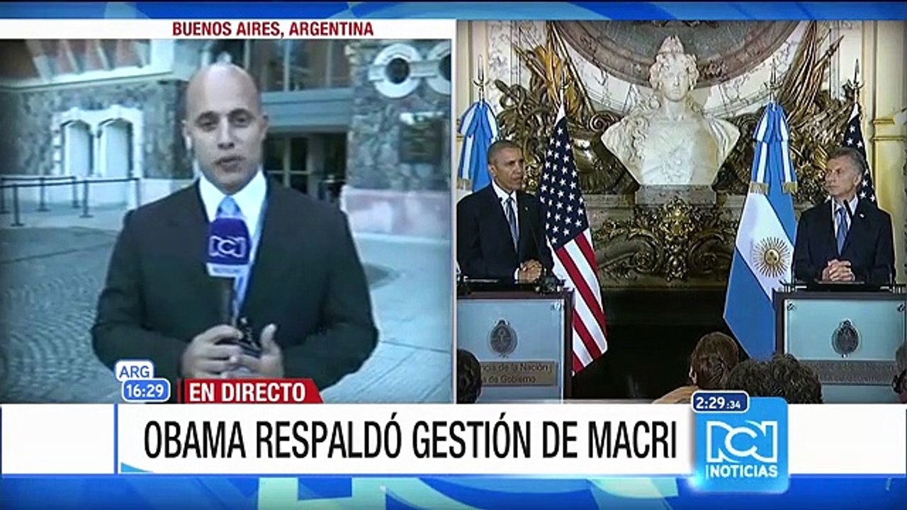 Macri agradece a Obama desclasificar archivos de capítulo oscuro de dictadura