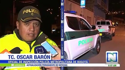 Un vehículo volcado en Ciudad Bolívar tras persecución