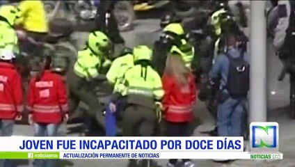 Joven herido en protesta de motociclistas en Bogotá recibió 12 días de incapacidad