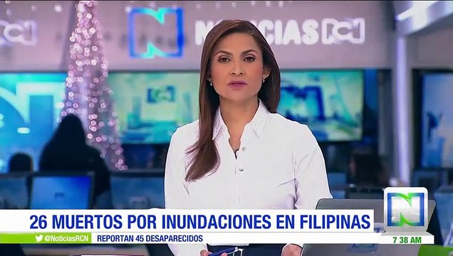 Al menos 26 muertos por inundaciones en Filipinas